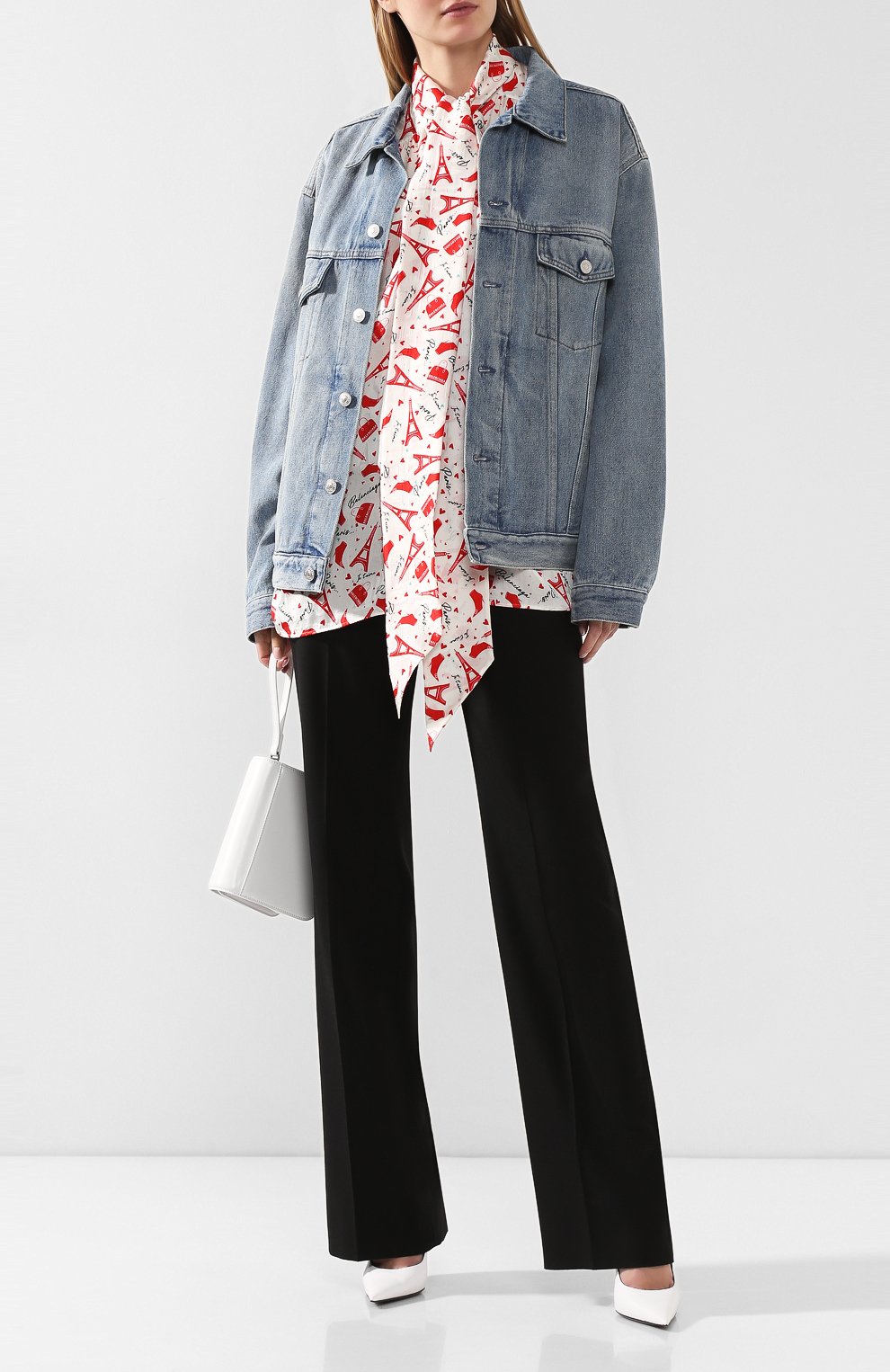 Джинсовая куртка BALENCIAGA, арт. 571449/TDW15, фото 2