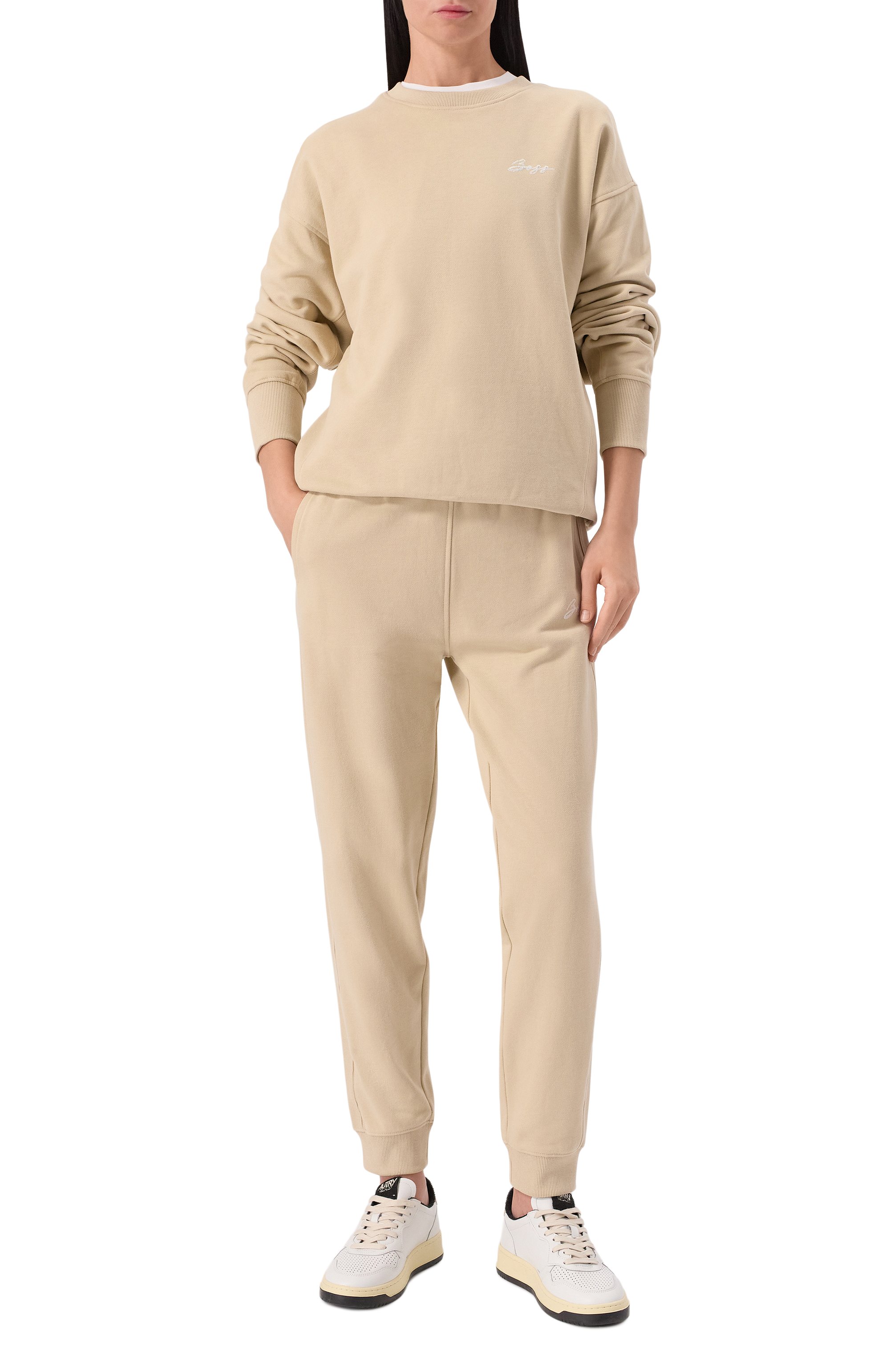 Хлопковые джоггеры BOSS ORANGE, арт. 50540278, фото 2