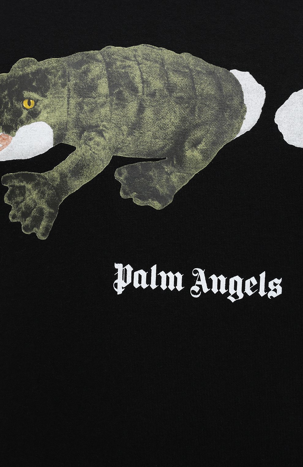 Хлопковая футболка PALM ANGELS, арт. PMAA001E20JER0131055, фото 5