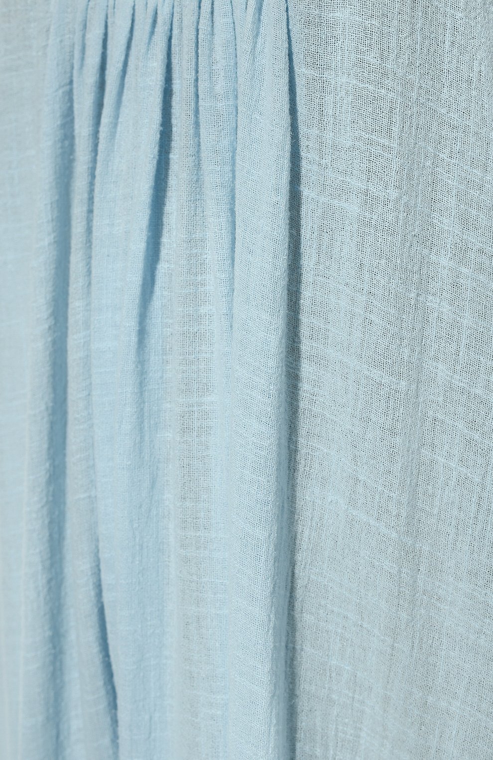 Хлопковое платье KALITA голубого цвета по цене 59550 руб., арт. LUNA MAXI DRESS, фото 5 Хлопковое платье KALITA, арт. LUNA MAXI DRESS, фото 5