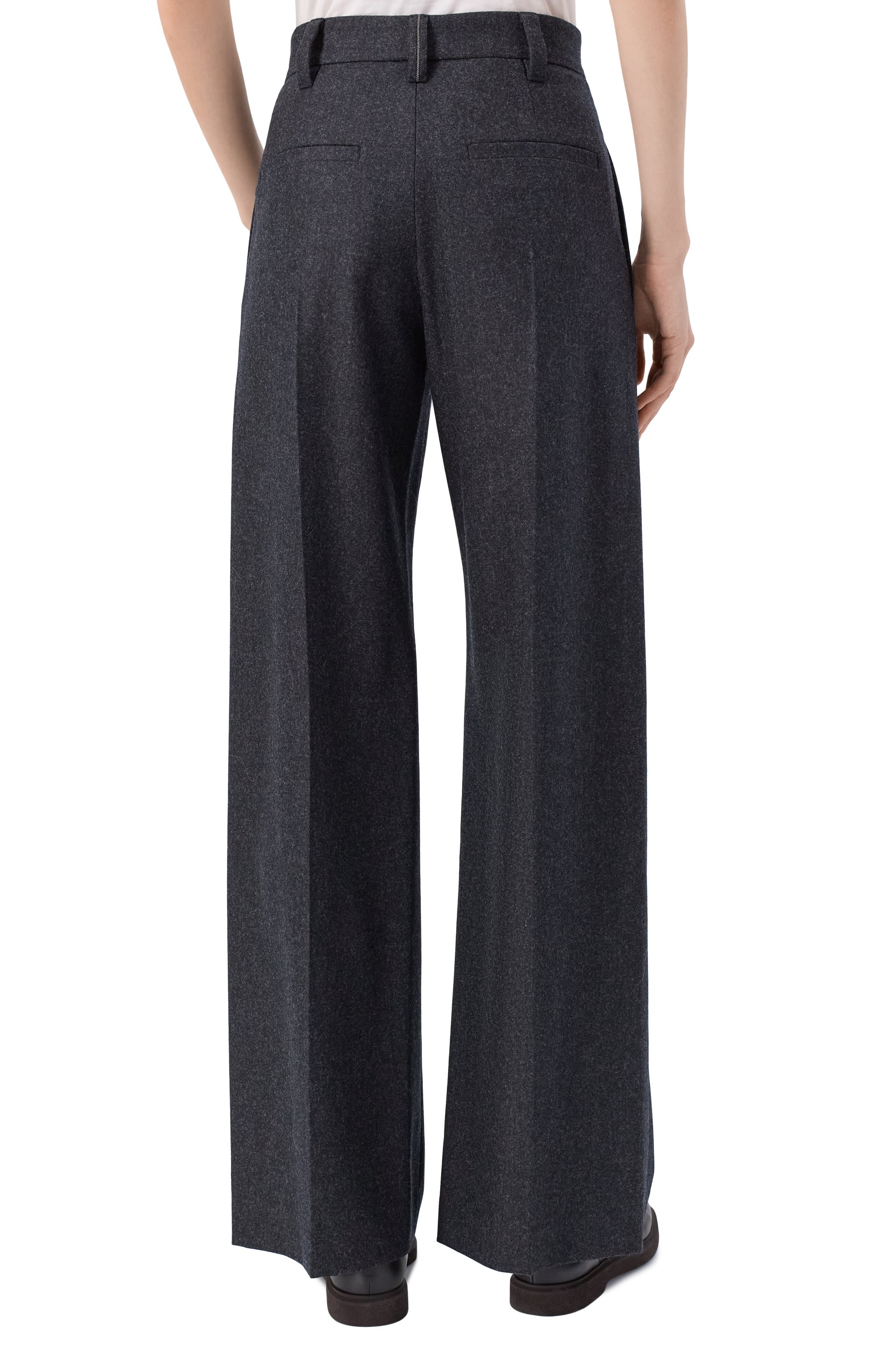 Шерстяные брюки BRUNELLO CUCINELLI, арт. M038PP9106, фото 4