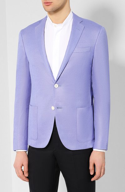 Пиджак из смеси шерсти и шелка CORNELIANI, арт. 83X294-9118280/90 Y1, фото 3
