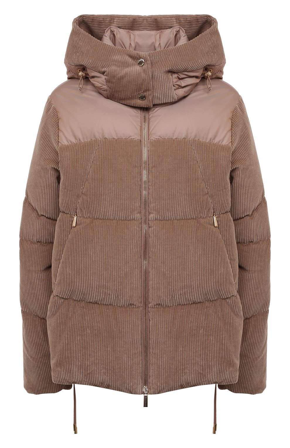 Вельветовый пуховик MOORER, арт. L0RAC-IV_SET, фото 1