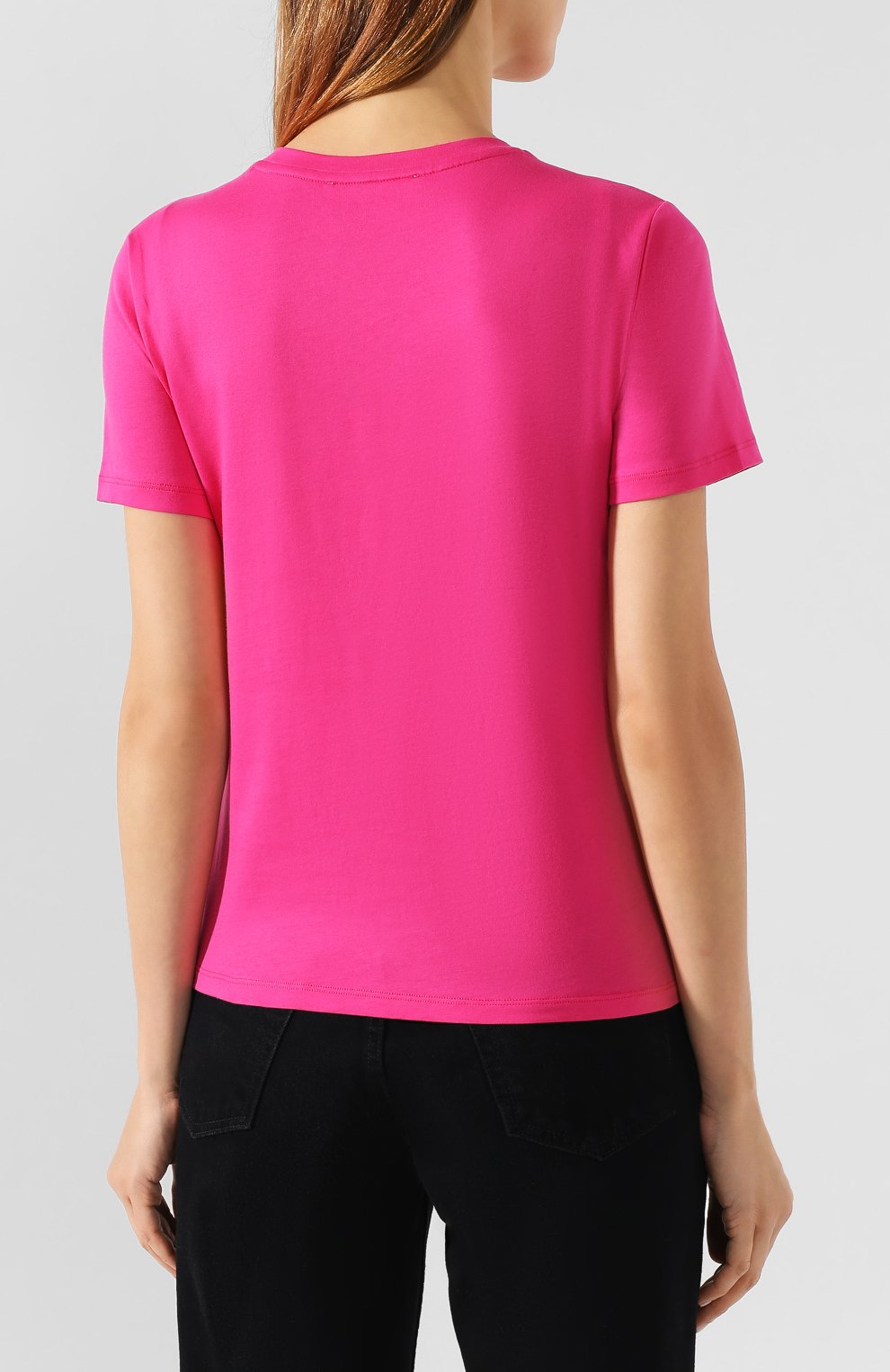 Хлопковая футболка MICHAEL MICHAEL KORS, арт. MF95MAB97J, фото 4