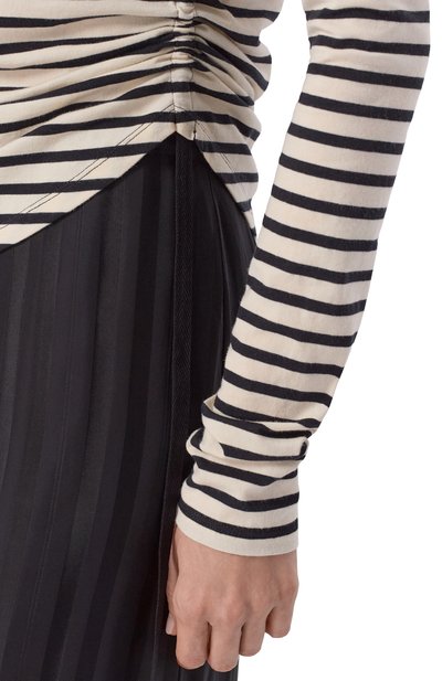 Хлопковый лонгслив ANN DEMEULEMEESTER, арт. B0012327/FA717, фото 5