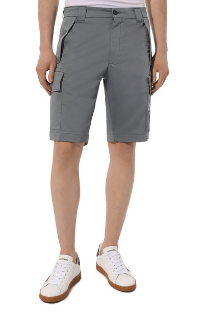 Хлопковые шорты C.P. COMPANY, арт. 16CLBE035A110042A, фото 3