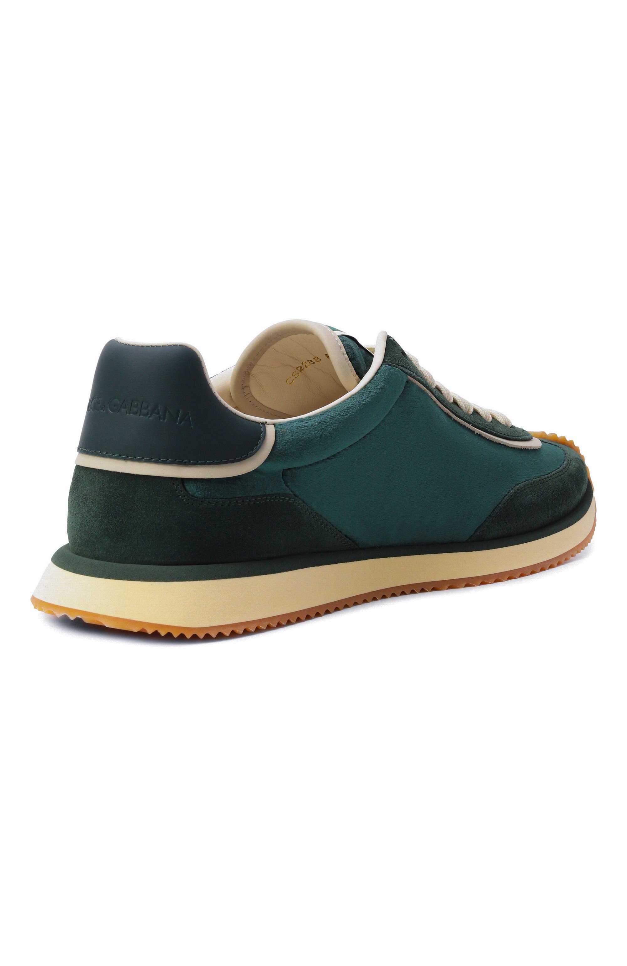 Комбинированные кроссовки dg cushion DOLCE & GABBANA, арт. CS2288/A6C78, фото 5