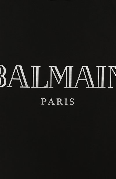 Хлопковая майка с логотипом бренда BALMAIN, арт. S8E/8011/I183, фото 3