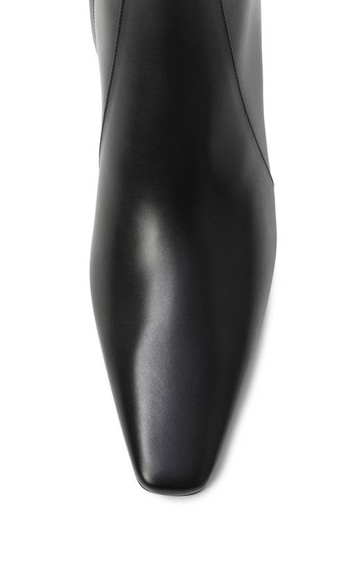 Кожаные ботильоны Rainer 75 Saint Laurent 827697/1YU00 Чёрный  827697/1YU00 Фото 6