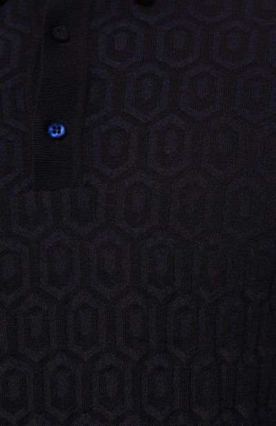 Поло из шерсти и шелка STEFANO RICCI, арт. KE06004AP1/E23405/ALG, фото 5