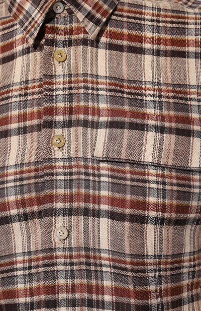 Льняная рубашка KITON, арт. UMCBUBAH0841404, фото 5