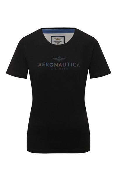 Женская хлопковая футболка AERONAUTICA MILITARE, арт. 222TS2031DJ496