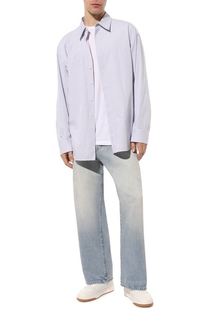 Кожаные кеды sl/80 SAINT LAURENT, арт. 711250/AAASX, фото 2