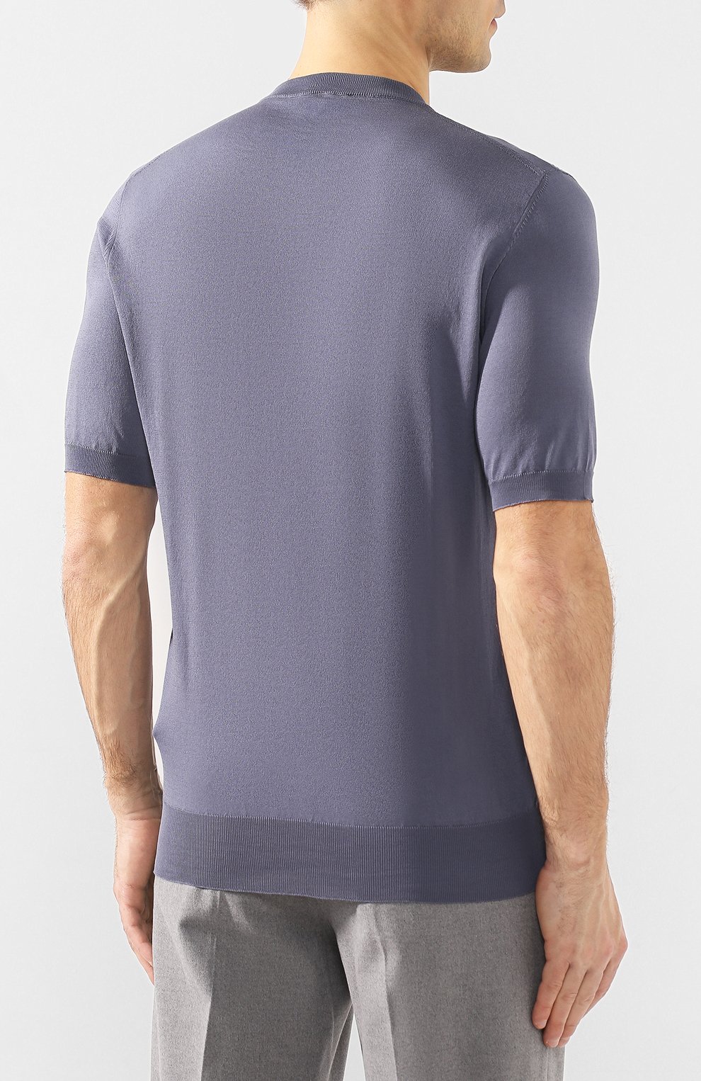 Хлопковый джемпер CORTIGIANI, арт. 819137/0500, фото 4