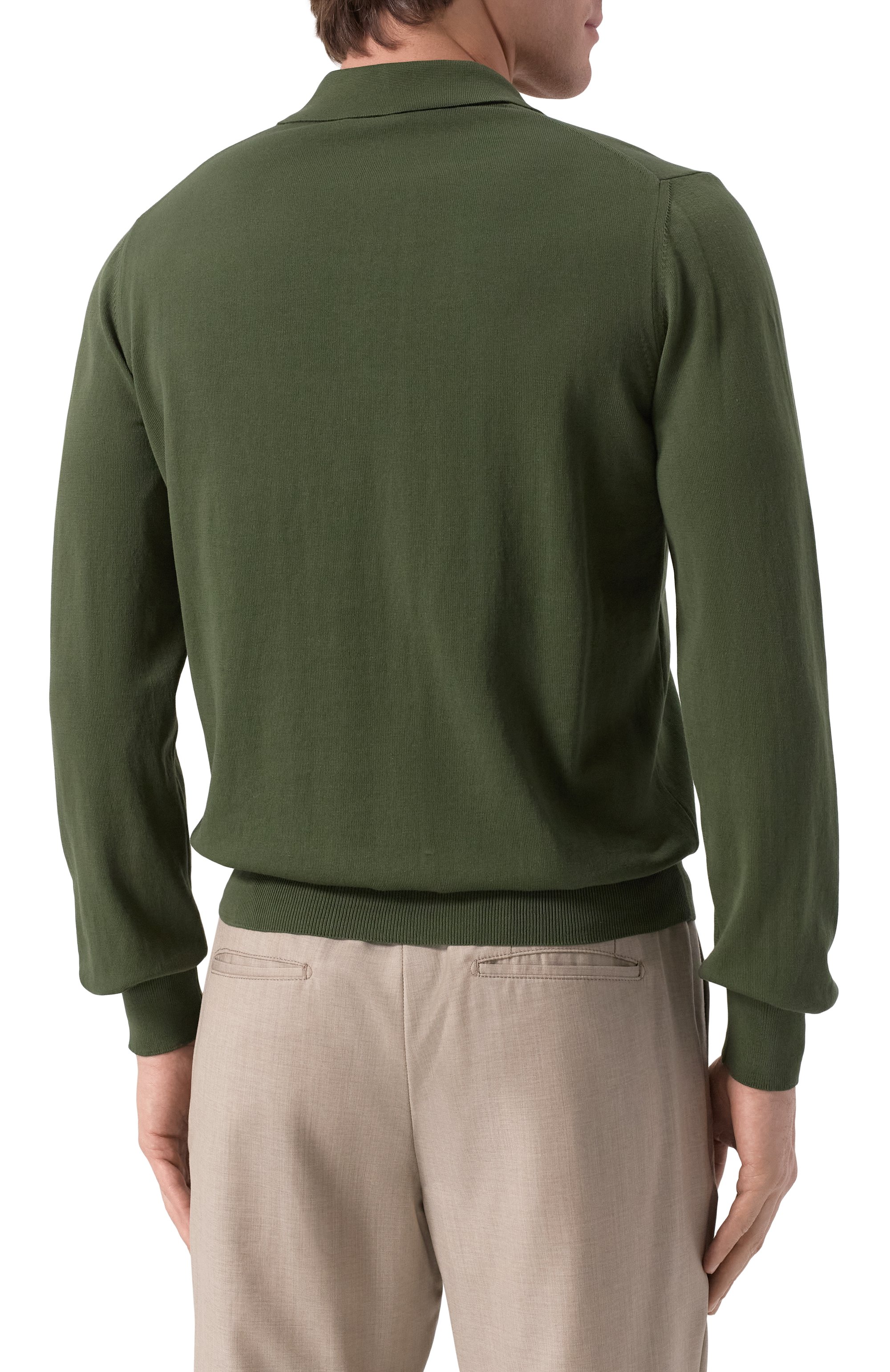 Хлопковое поло CANALI, арт. C0017/MK00145, фото 4