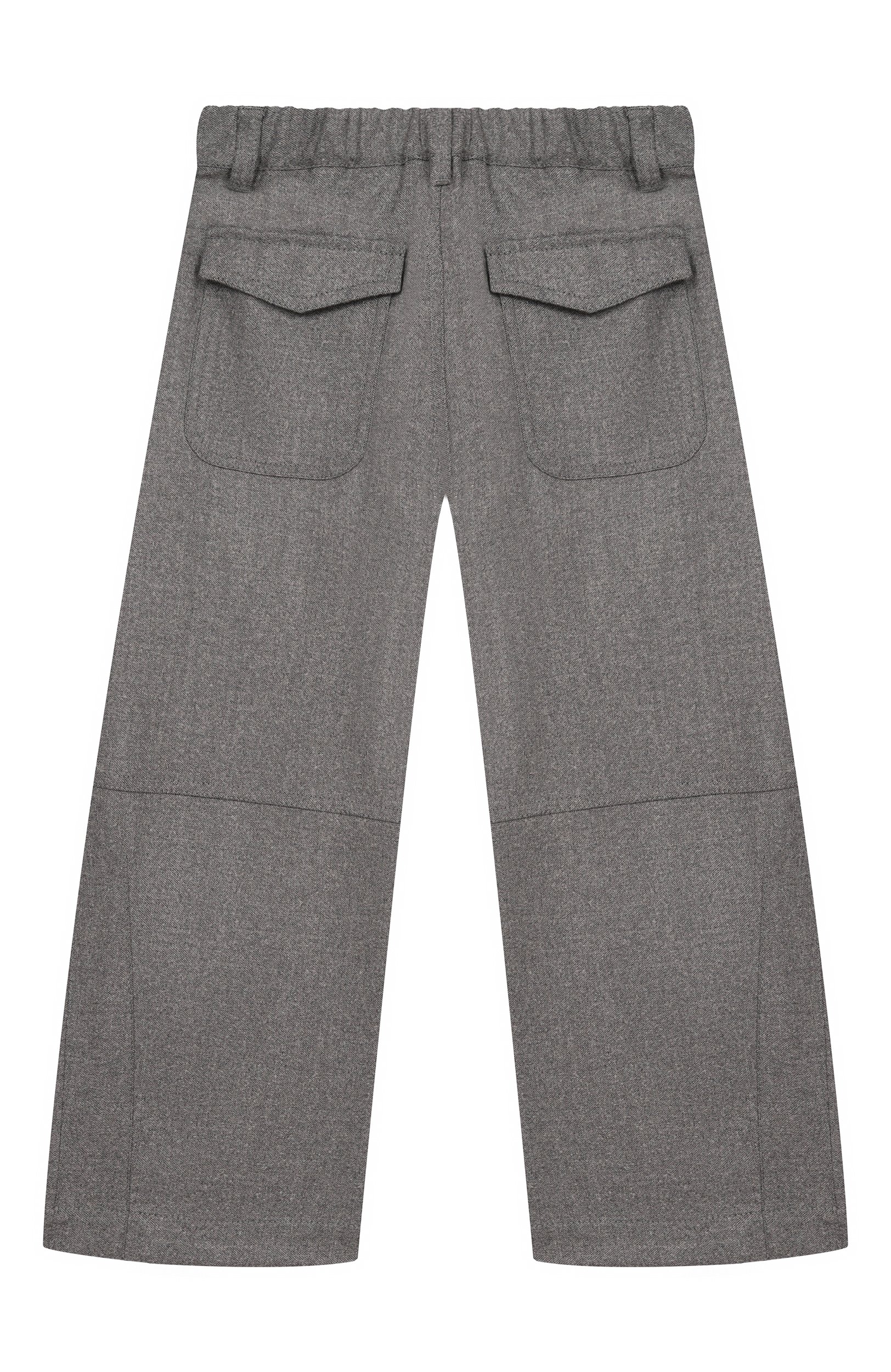 Шерстяные брюки BRUNELLO CUCINELLI, арт. BB122P272A, фото 2