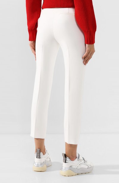 Брюки MSGM белого цвета по цене 28600 руб., арт. 2741MDP26A 195600, фото 4 Брюки MSGM, арт. 2741MDP26A 195600, фото 4