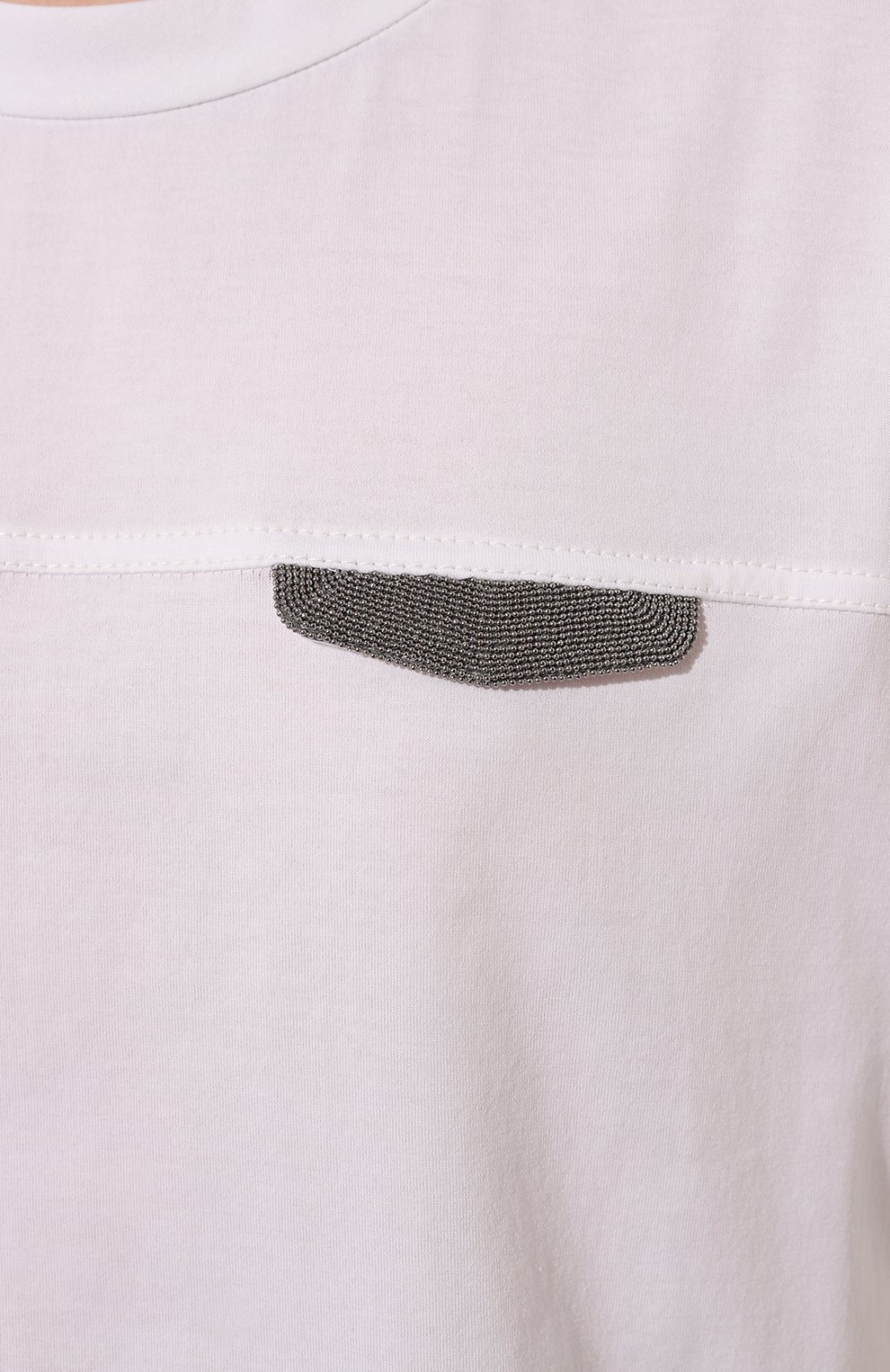 Хлопковая футболка BRUNELLO CUCINELLI, арт. M0A45EE510, фото 5