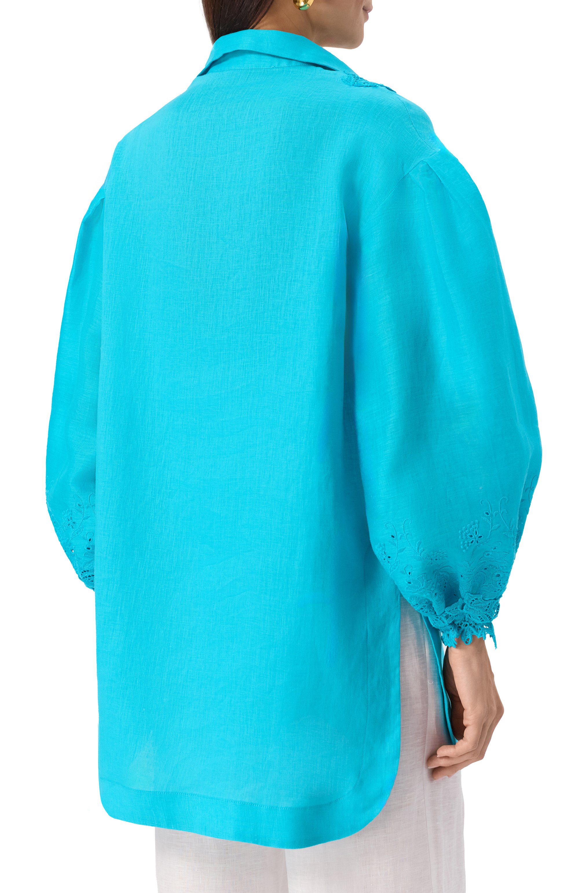 Льняное платье ERMANNO SCERVINO, арт. D464K300NZR, фото 4