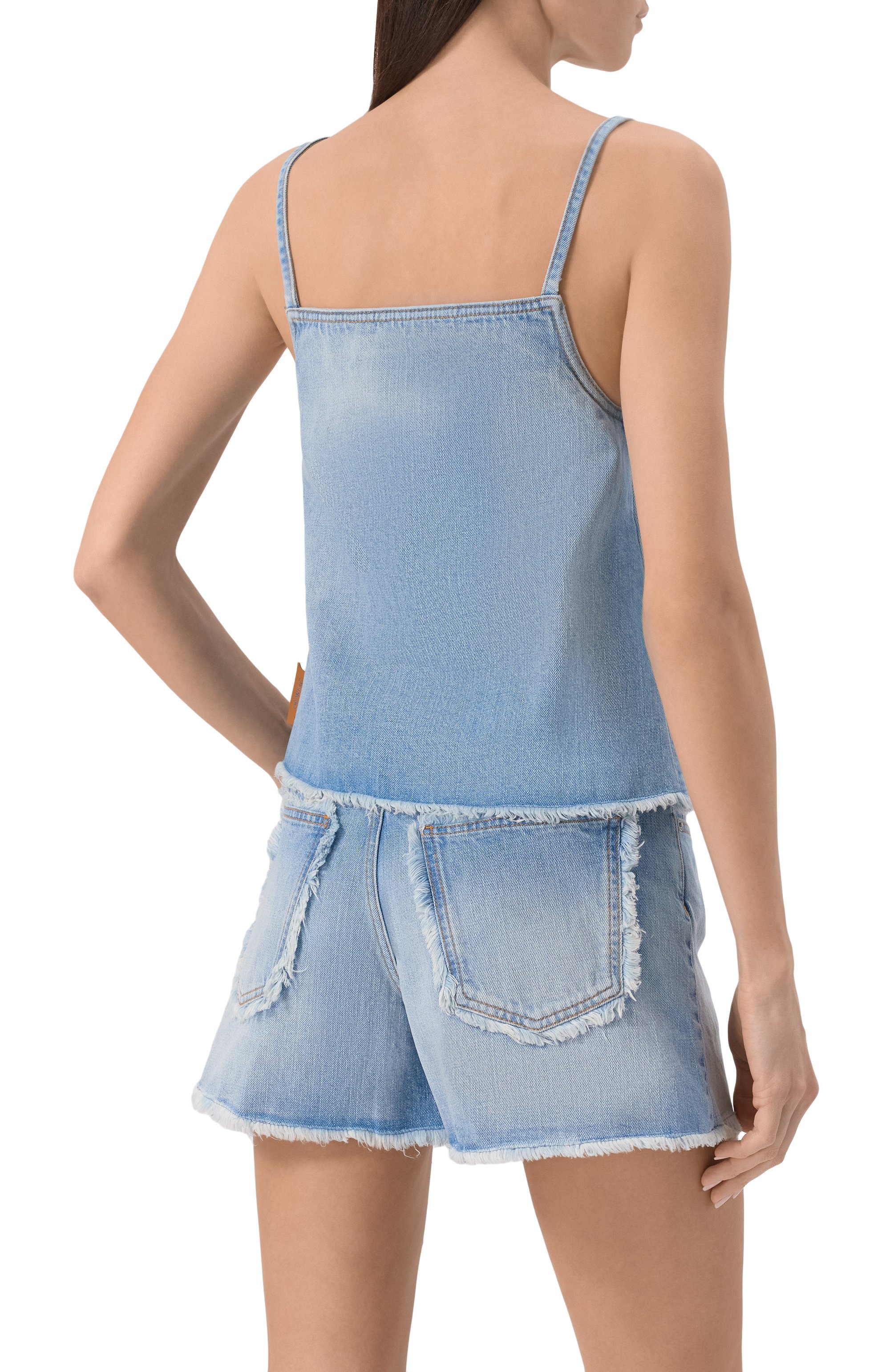 Джинсовый топ OFF-WHITE, арт. 0WYP00BS25DEN0014060, фото 4