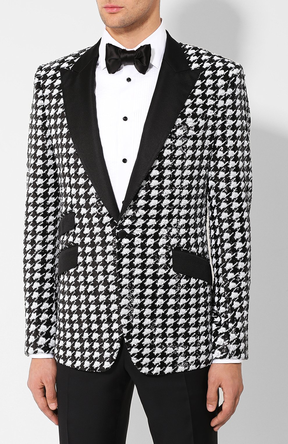 Пиджак с пайетками DOLCE & GABBANA, арт. G2MD4T/FLRDY, фото 3