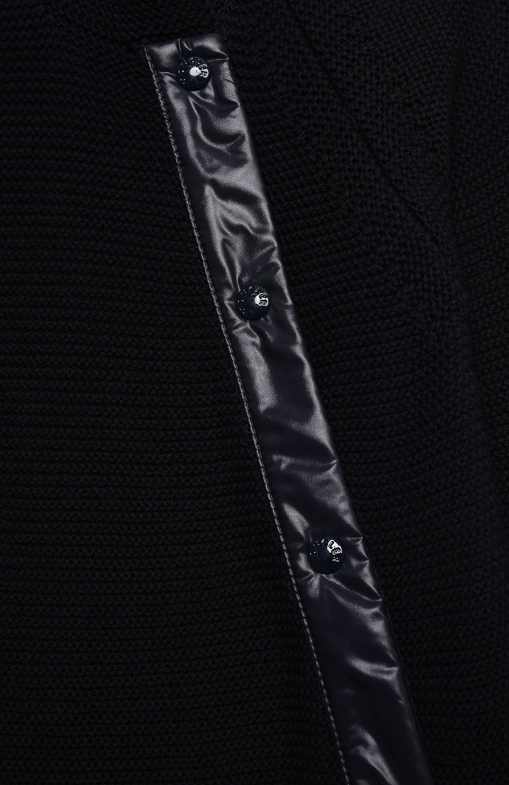 Хлопковый комбинезон MONCLER темно-синего цвета по цене 28050 руб., арт. G1-951-9M700-00-V9150, фото 3 Хлопковый комбинезон MONCLER, арт. G1-951-9M700-00-V9150, фото 3