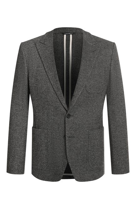 Мужской пиджак из хлопка и шерсти DOLCE & GABBANA, арт. G2VH2T/FC7AY