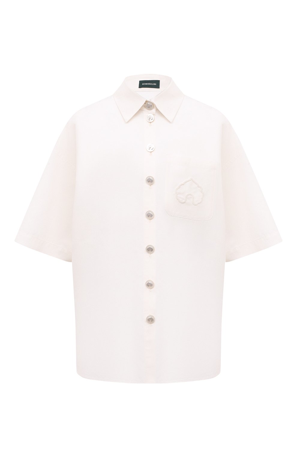 Рубашка из хлопка и шелка AKHMADULLINA, арт. 4122.2JT305/C001, фото 1