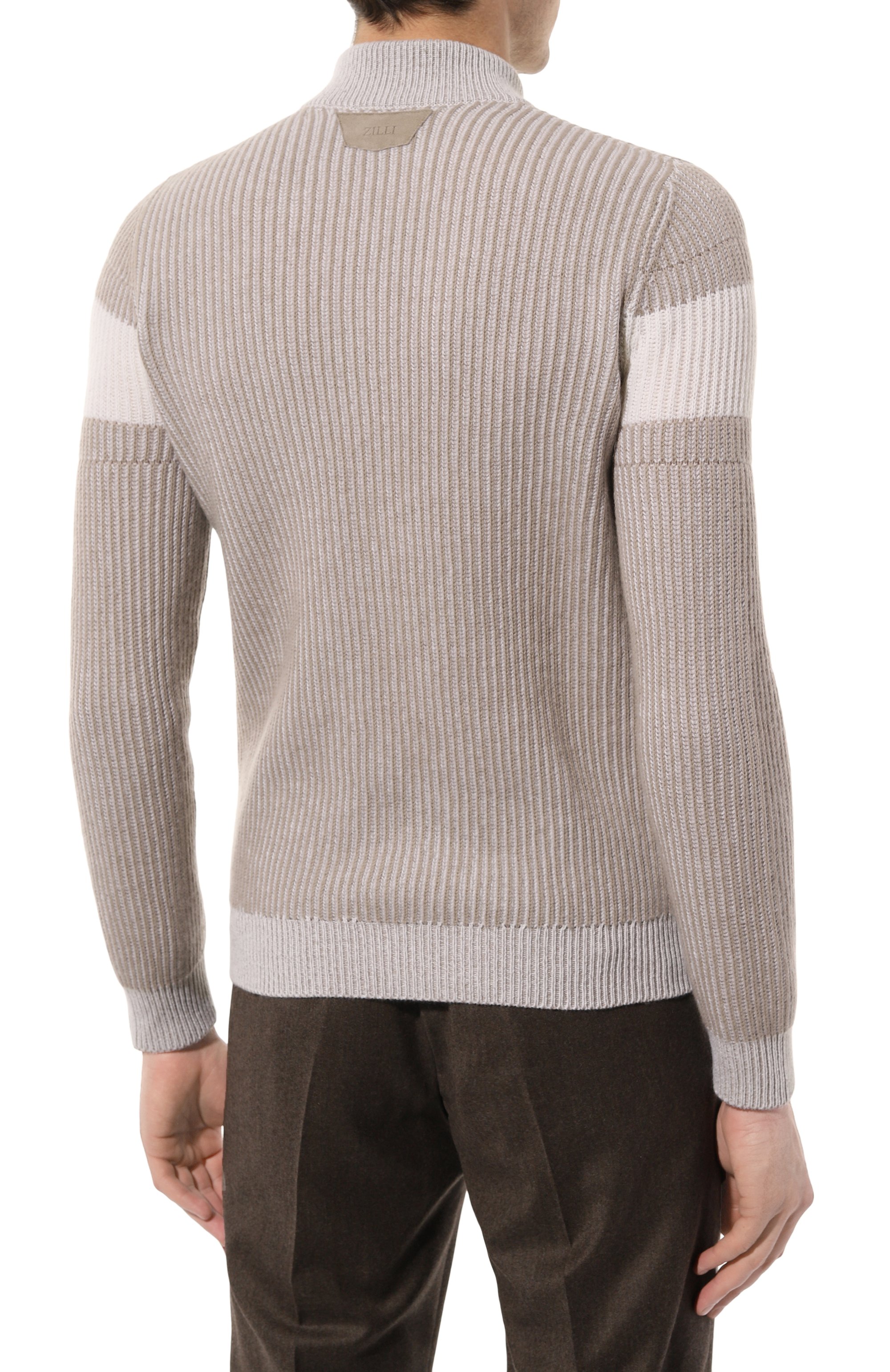 Свитер из кашемира и шерсти ZILLI, арт. KZMC01M0223VBIC00, фото 4
