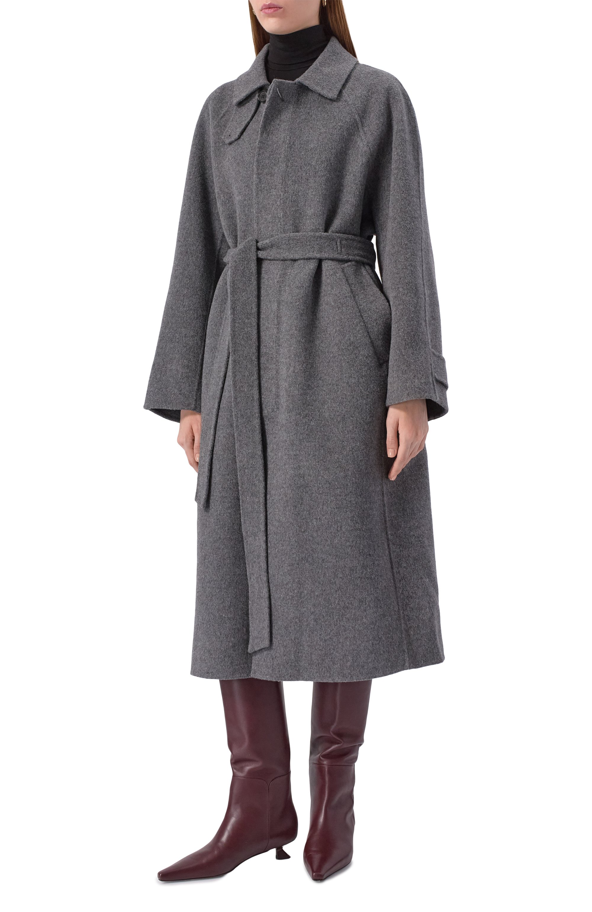 Пальто из шерсти и кашемира DUNST, арт. UDC05D124G2, фото 3