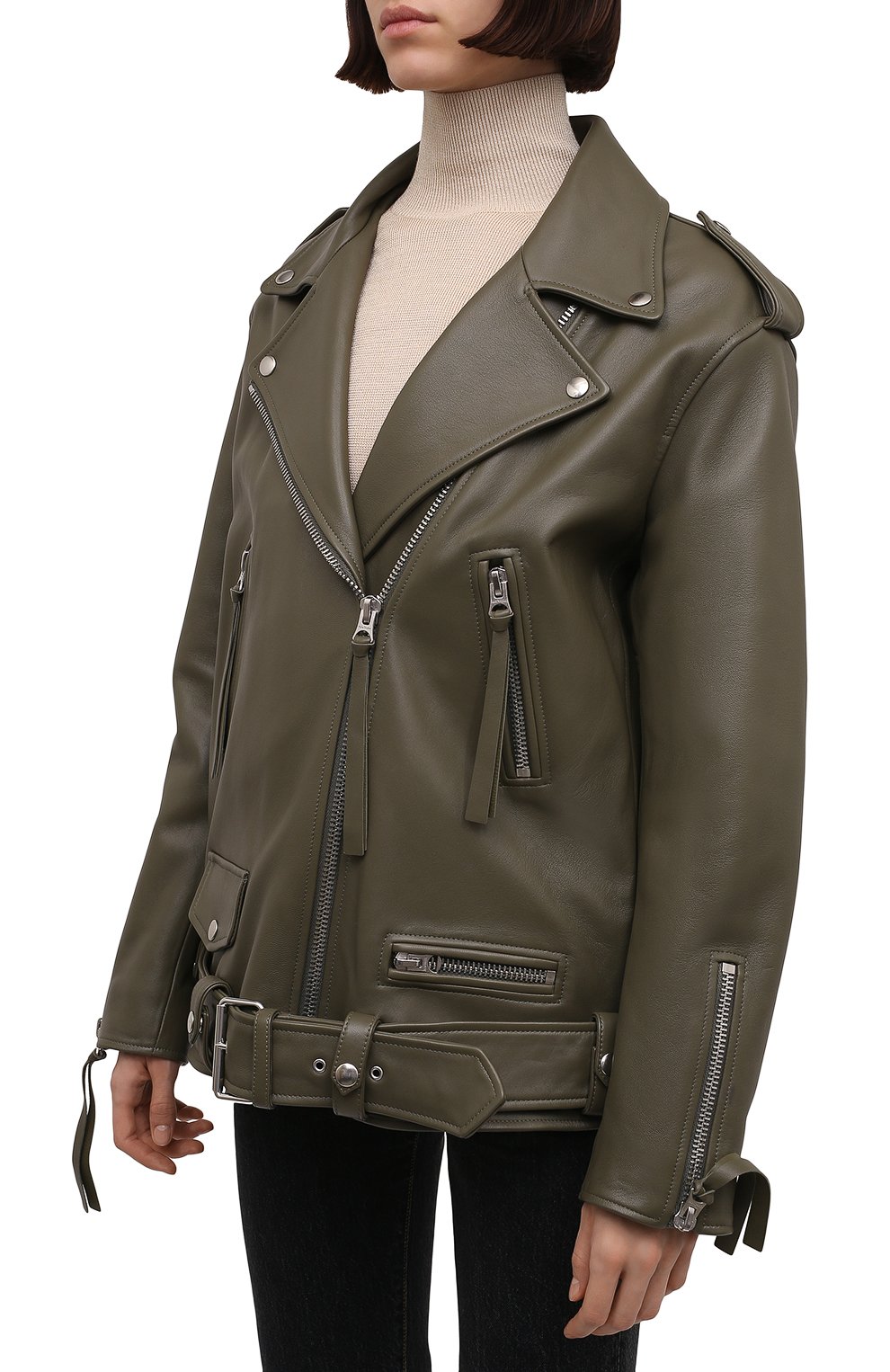 Кожаная куртка ACNE STUDIOS, арт. A70070, фото 3