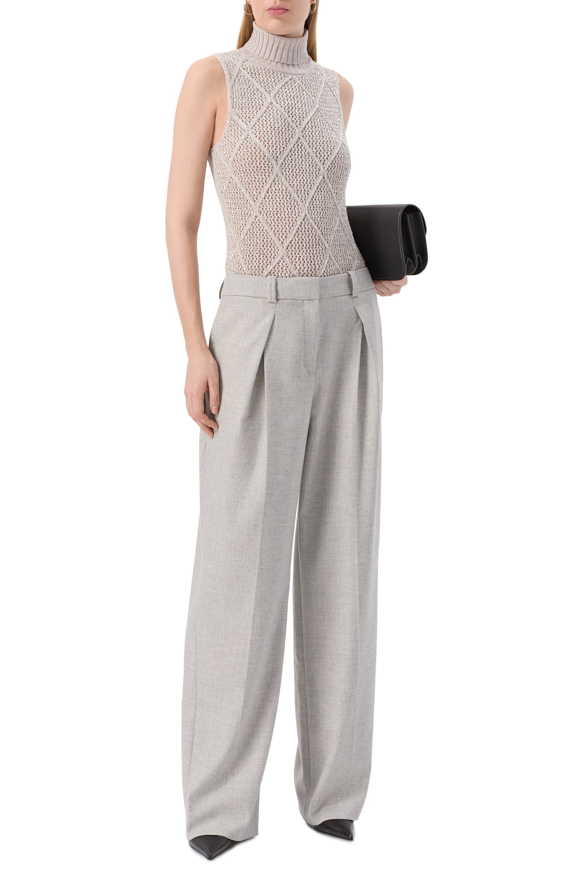 Топ с отделкой пайетками D.EXTERIOR, арт. 61636, фото 2