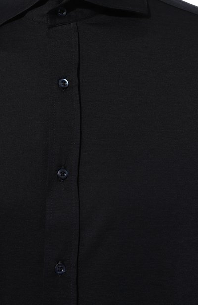 Рубашка из шелка и хлопка BRUNELLO CUCINELLI, арт. MD8216686, фото 5