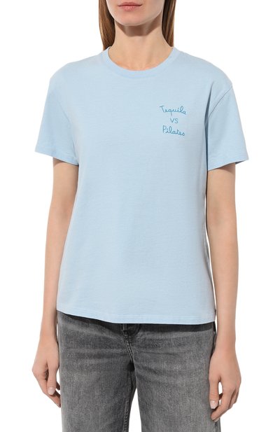 Хлопковые футболка MC2 SAINT BARTH, арт. STBW/EMILIE W/11466E, фото 3