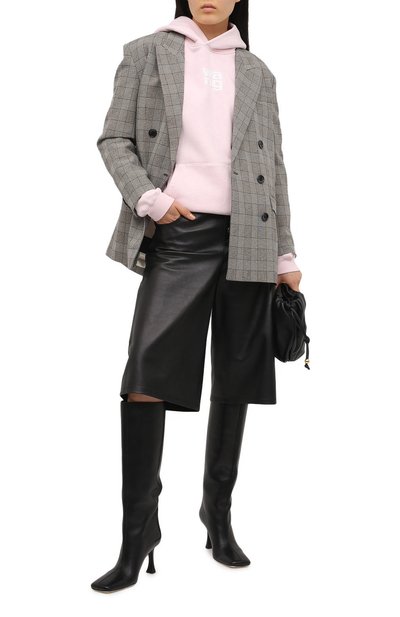 Хлопковое худи ALEXANDER WANG, арт. UCC1211023, фото 2