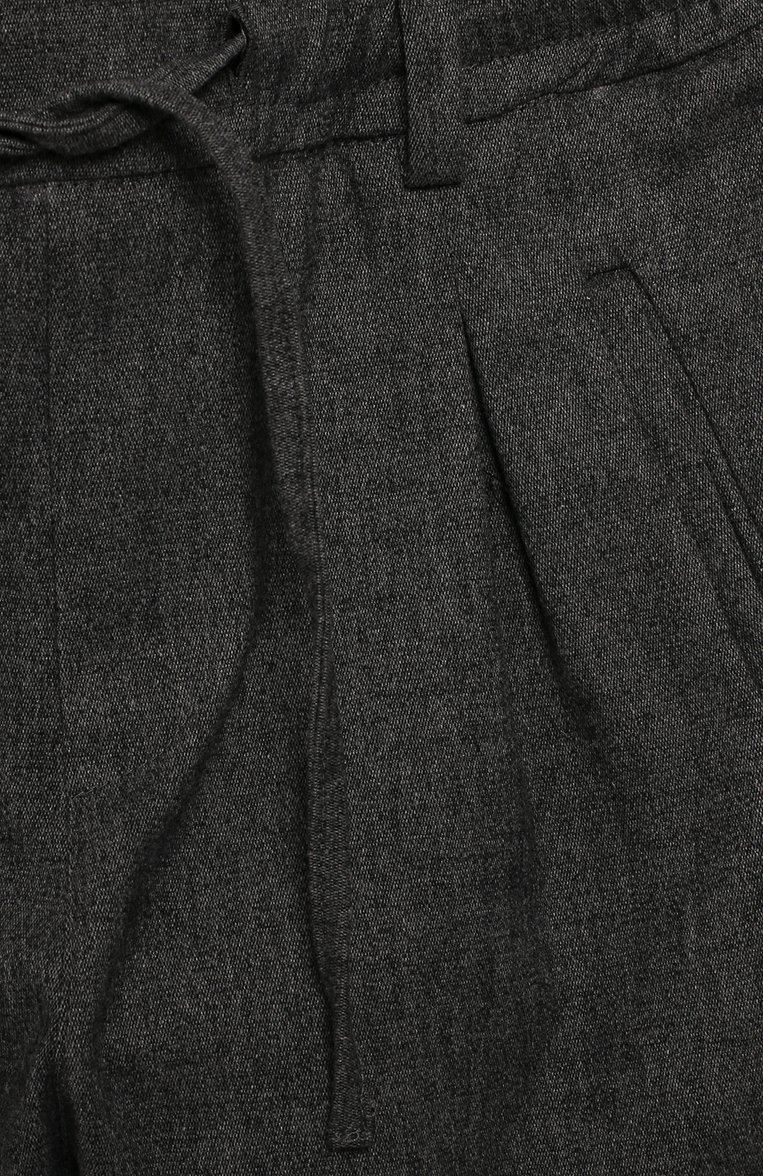 Детские брюки PAOLO PECORA MILANO серого цвета, арт. PP1983/14Y-16Y | Фото 3 (Материал внутренний: Не назначено; Случай: Повседневный; Материал внешний: Синтетический материал, Хлопок; Материал сплава: Проставлено; Нос: Не проставлено; Мальчики Кросс-КТ: Брюки-одежда; Статус проверки: Проверена категория)