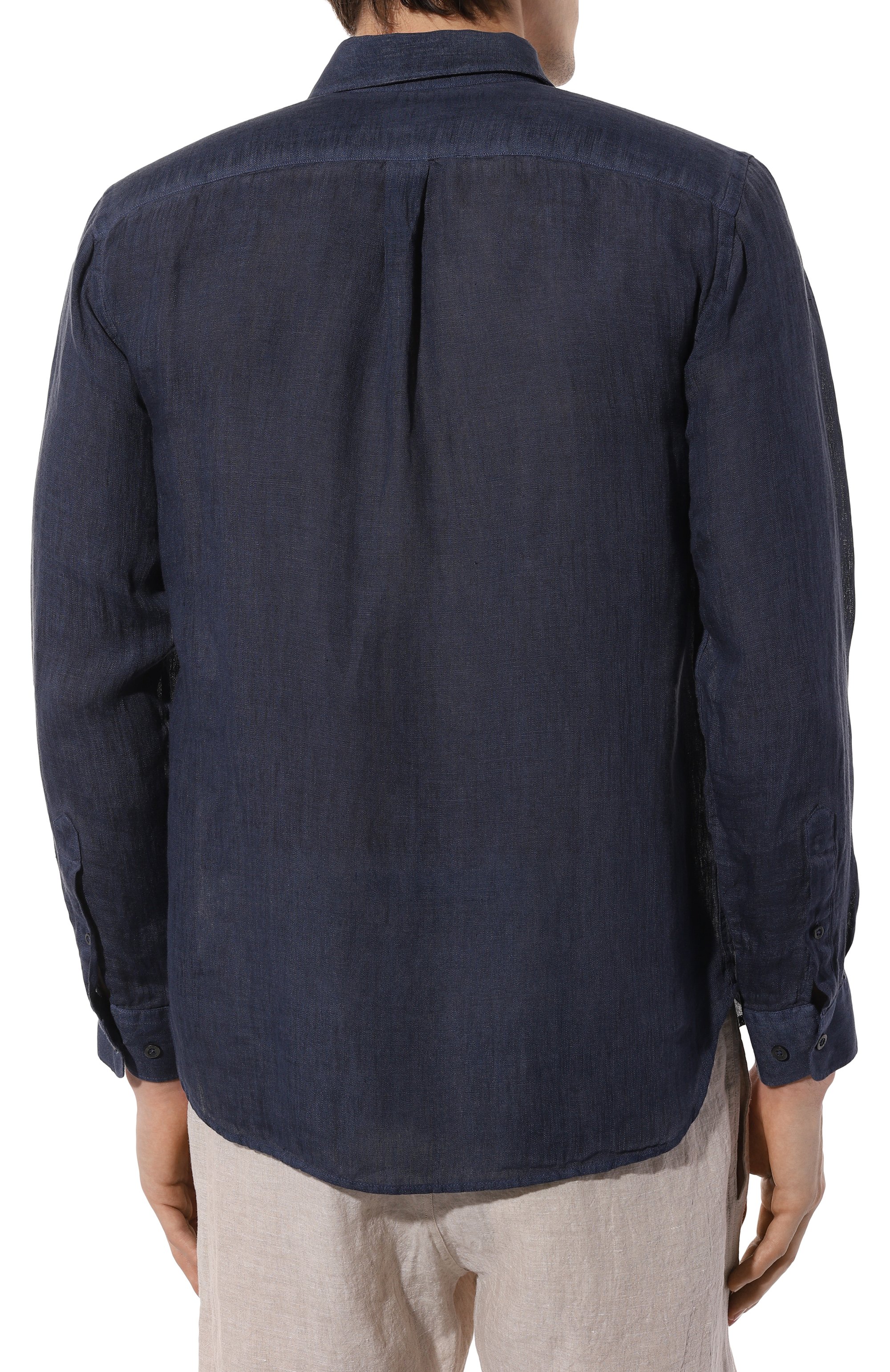 Льняная рубашка 120% LINO, арт. 32ALIM19RS/0115/S00, фото 4