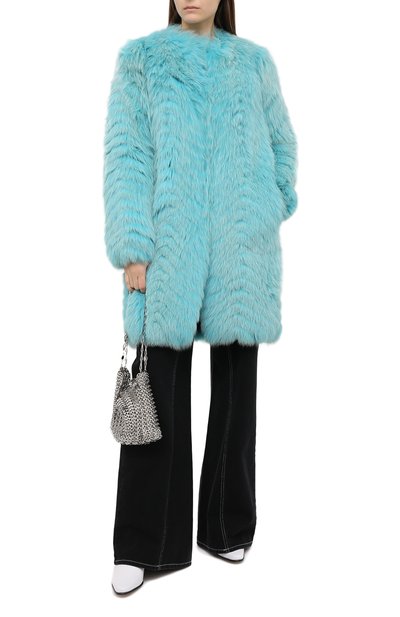 Шуба свободного кроя из меха песца MATE OFFICIAL, арт. 74CF063-88BI091, фото 2