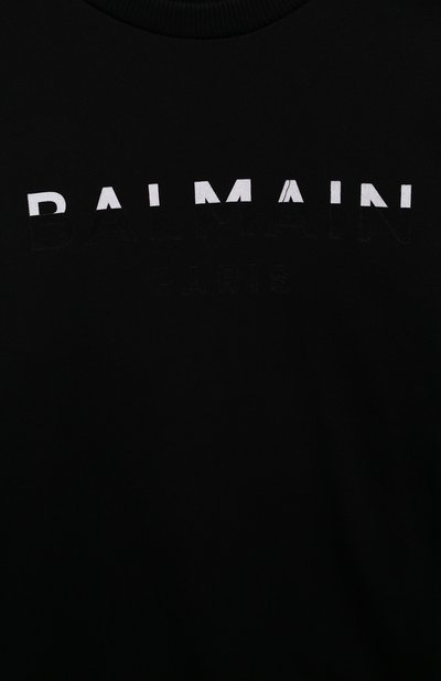 Хлопковый свитшот BALMAIN, арт. BV4Q00, фото 3