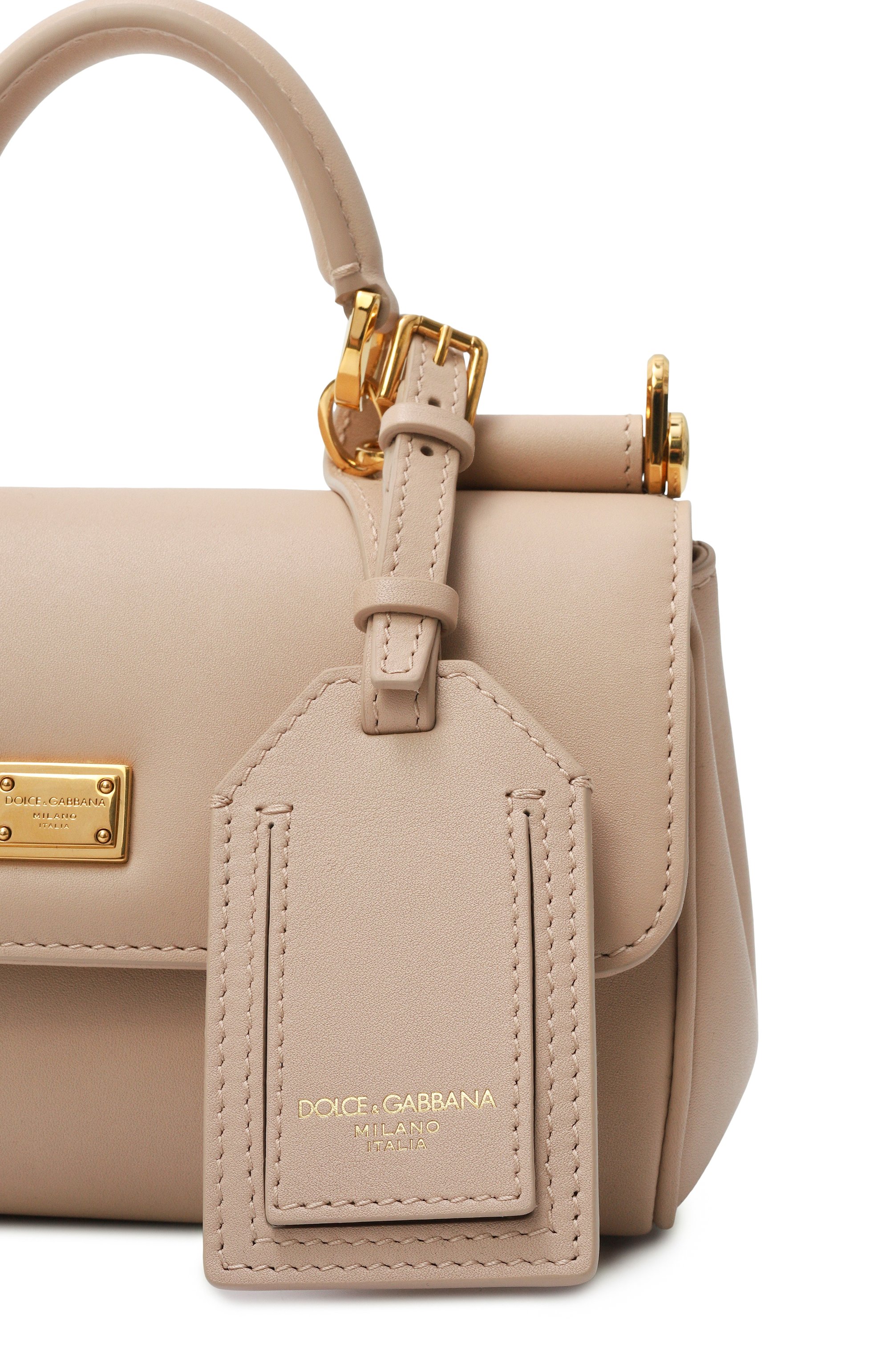 Сумка my sicily mini DOLCE & GABBANA светло-бежевого цвета по цене 216500 руб., арт. BB7864/B7321, фото 6 Сумка my sicily mini DOLCE & GABBANA, арт. BB7864/B7321, фото 6