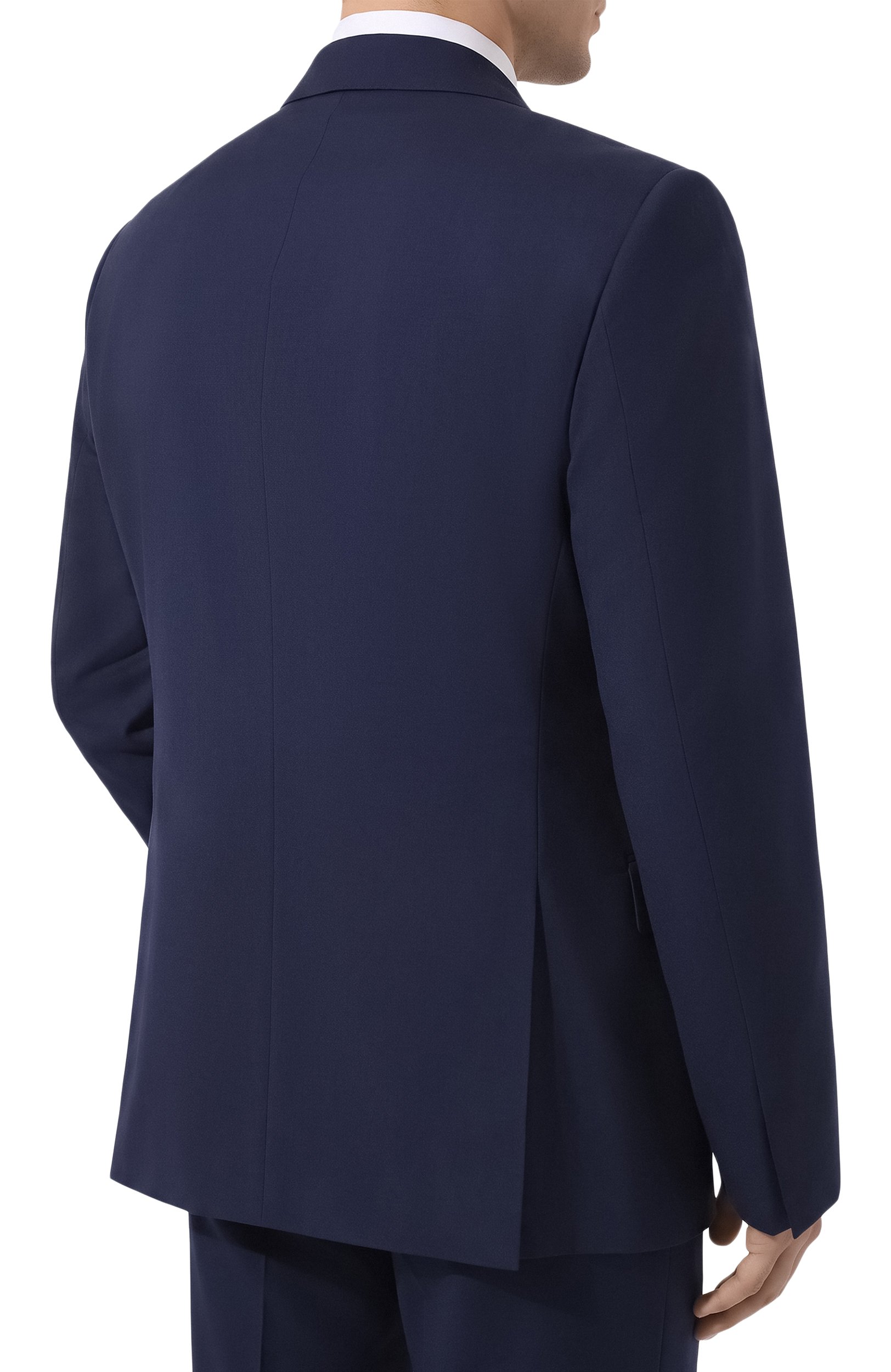 Костюм из шерсти викуньи KITON синего цвета по цене 2995000 руб., арт. UA81K06I61/VVIC, фото 3 Костюм из шерсти викуньи KITON, арт. UA81K06I61/VVIC, фото 3