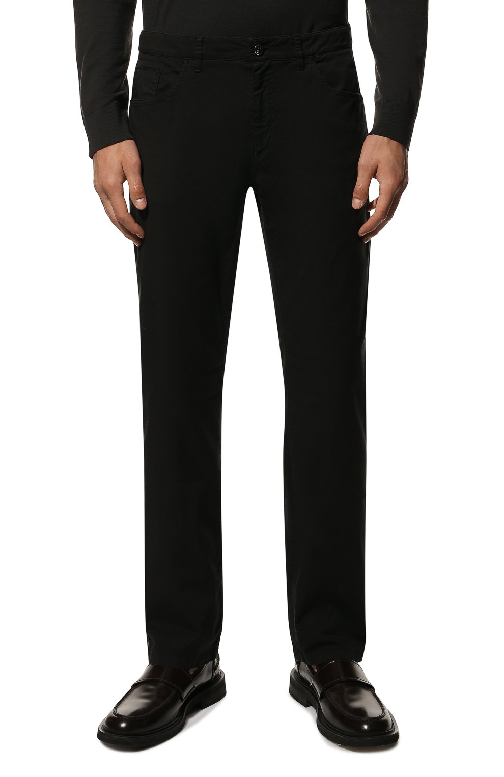 Хлопковые брюки ZILLI, арт. M0X-D0120-C0TE1/R001, фото 3