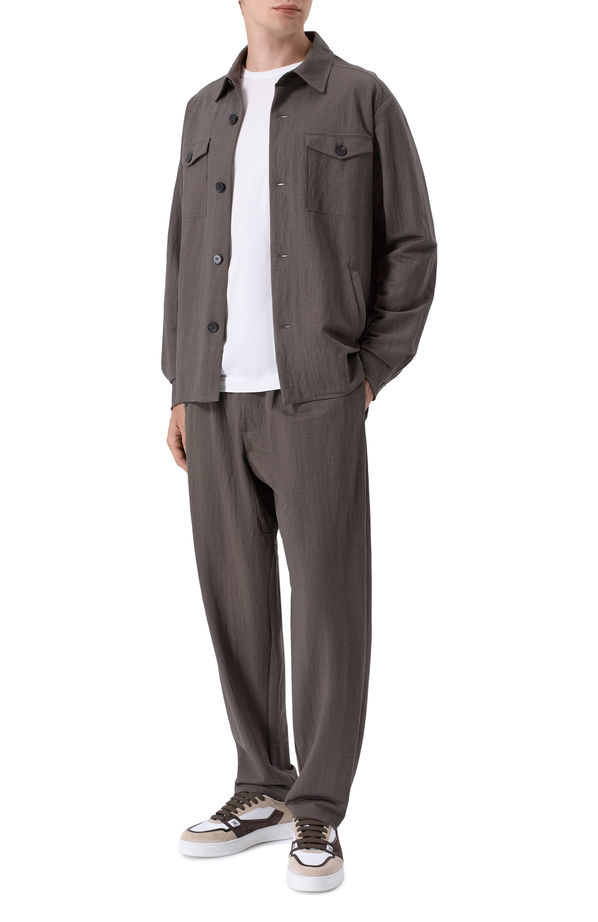 Кожаные кеды ARTIOLI, арт. 0S590/SUEDE/VITELL0, фото 2