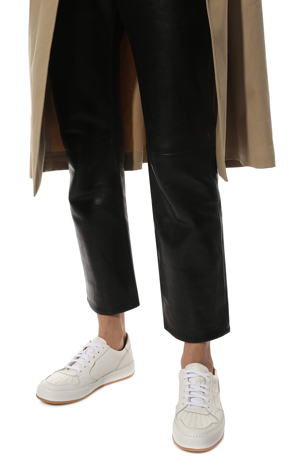 Кожаные кеды jinett RALPH LAUREN, арт. 800866645, фото 3