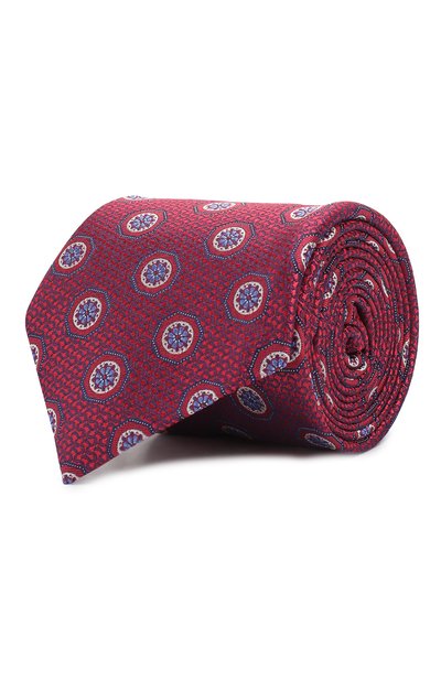 Мужской шелковый галстук CANALI, арт. 18/HJ02635