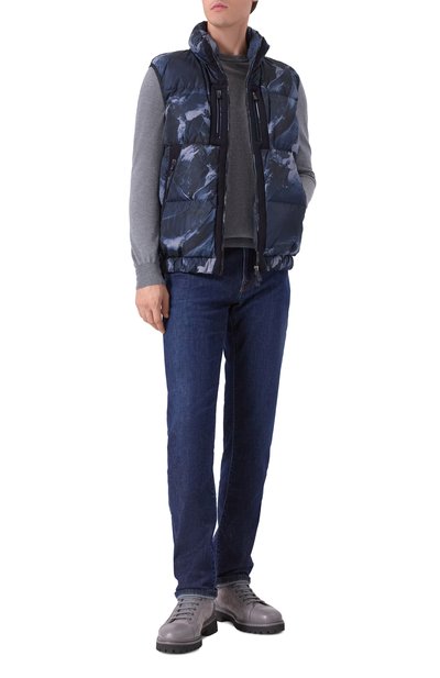 Кожаные ботинки W.GIBBS серого цвета по цене 58350 руб., арт. 0672004/SAVANA/CAM0SCI0 FUR, фото 2 Кожаные ботинки W.GIBBS, арт. 0672004/SAVANA/CAM0SCI0 FUR, фото 2