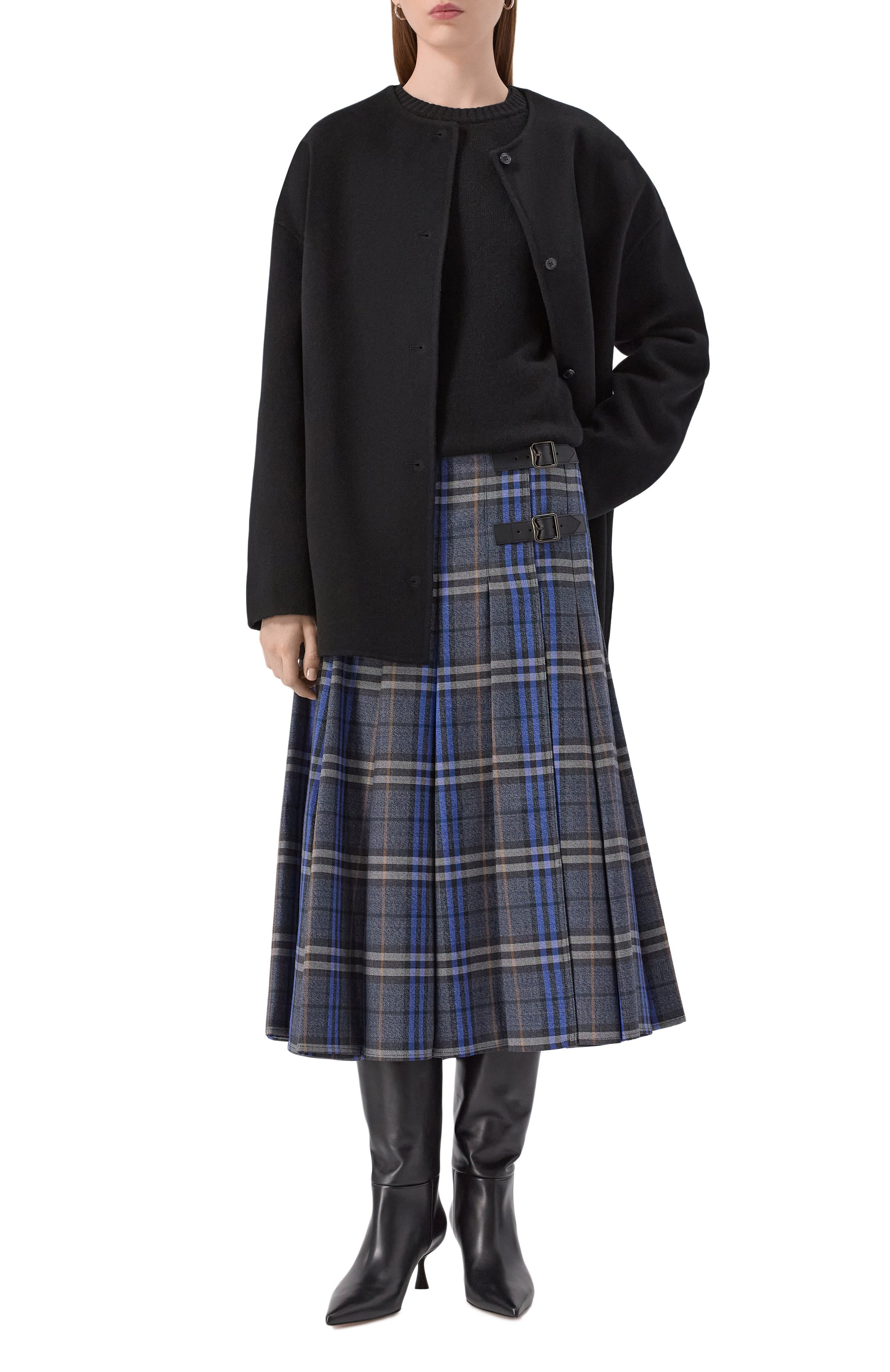 Шерстяная юбка BURBERRY, арт. 8110429, фото 2