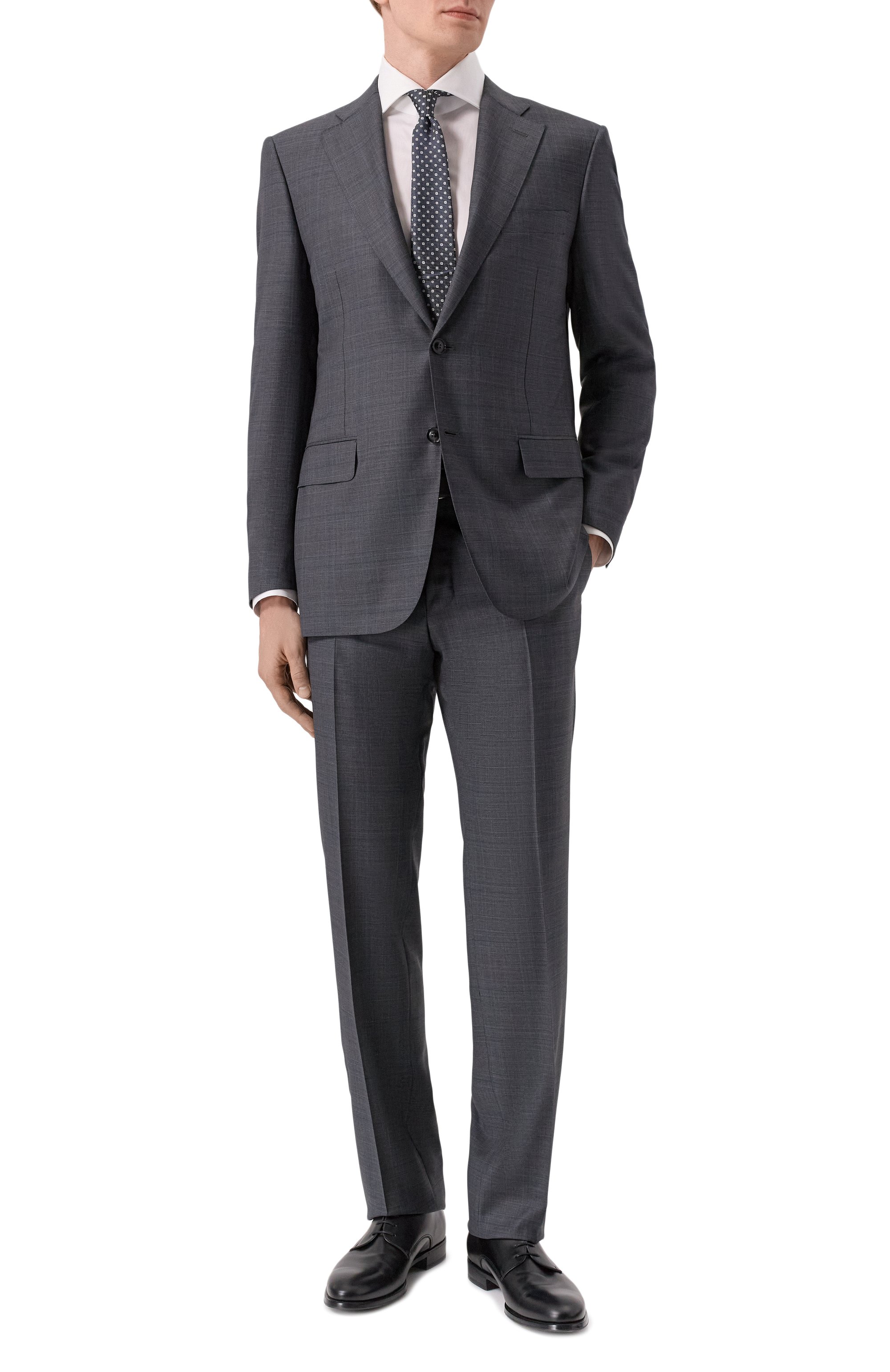 Хлопковая сорочка FINAMORE 1925 белого цвета по цене 52050 руб., арт. 170/2 N/A5053Z, фото 2 Хлопковая сорочка FINAMORE 1925, арт. 170/2 N/A5053Z, фото 2