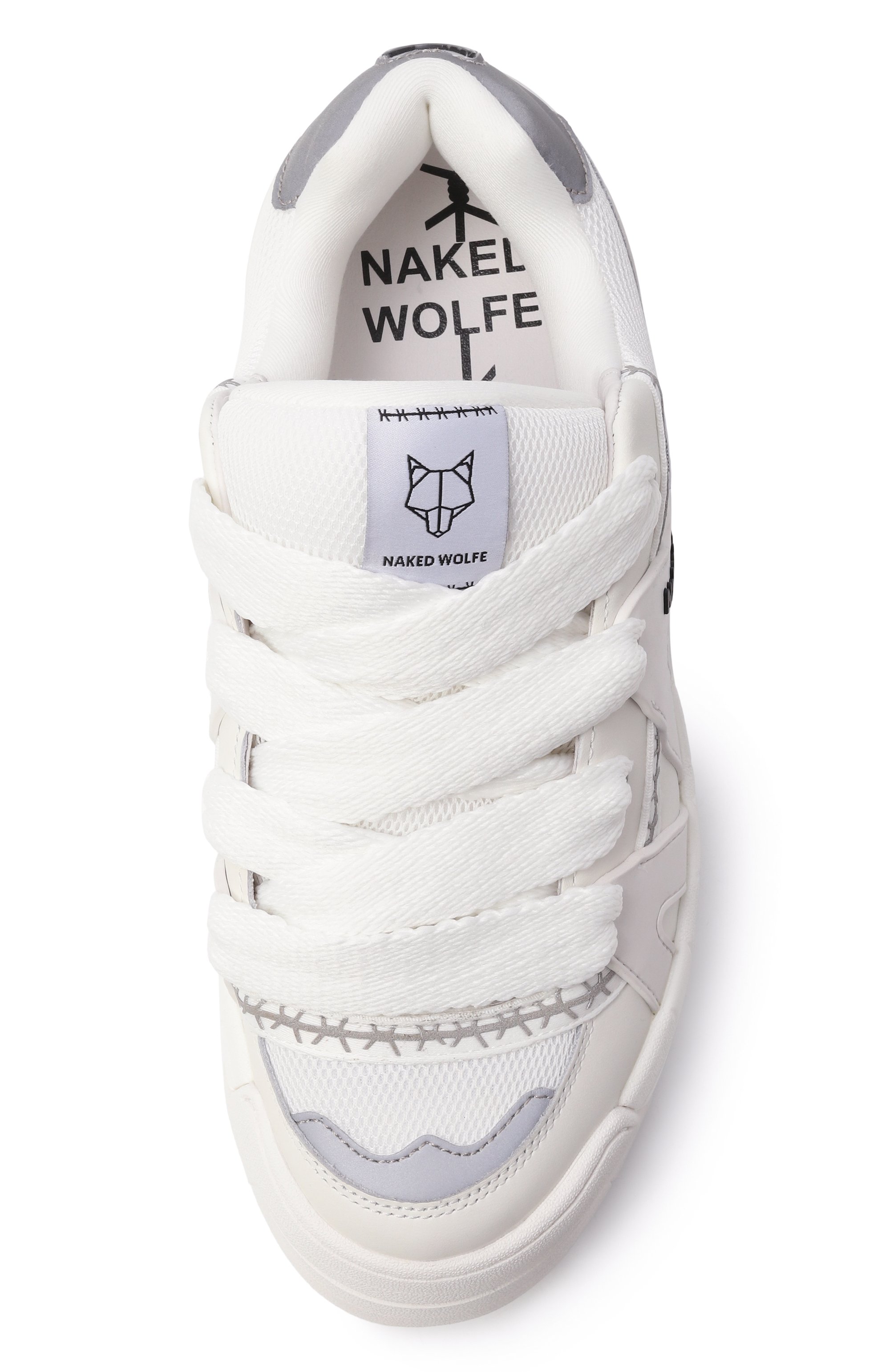 Комбинированные кеды slider NAKED WOLFE, арт. SLIDER/CLT, фото 6