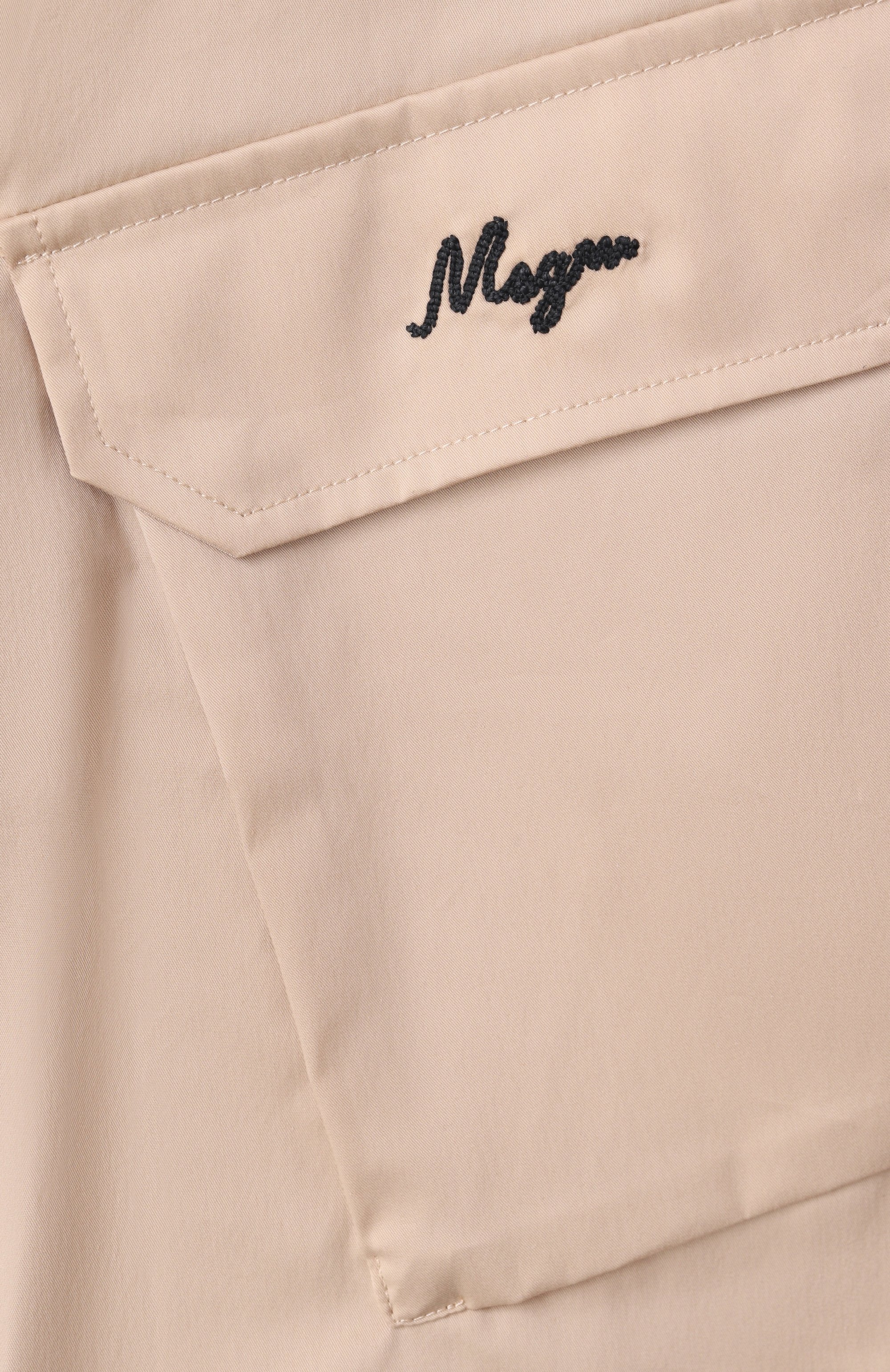 Хлопковые брюки-карго MSGM KIDS, арт. S5MSJGPA114, фото 3